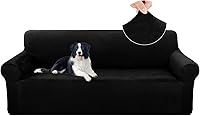 Vista 18 de U-NICE HOME Fundas de Terciopelo para Silla y Sofá Elásticas, Funda Elástica para Sofá, Protector de Muebles, Funda para Sofá para Perros