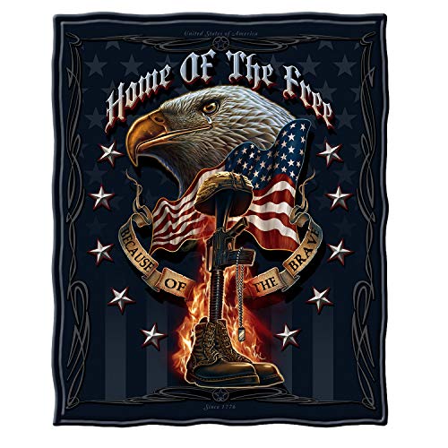 Home of The Free Throw Blanket