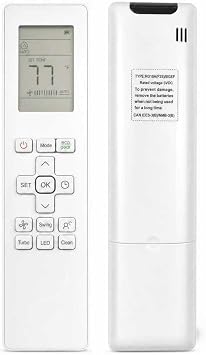 Remote for Midea MAP14S1TBL MAP14HS1TBL MAP12S1TBL Air Conditioner | Compatible with Midea MAP14S1TBL MAP14HS1TBL MAP12S1TBL