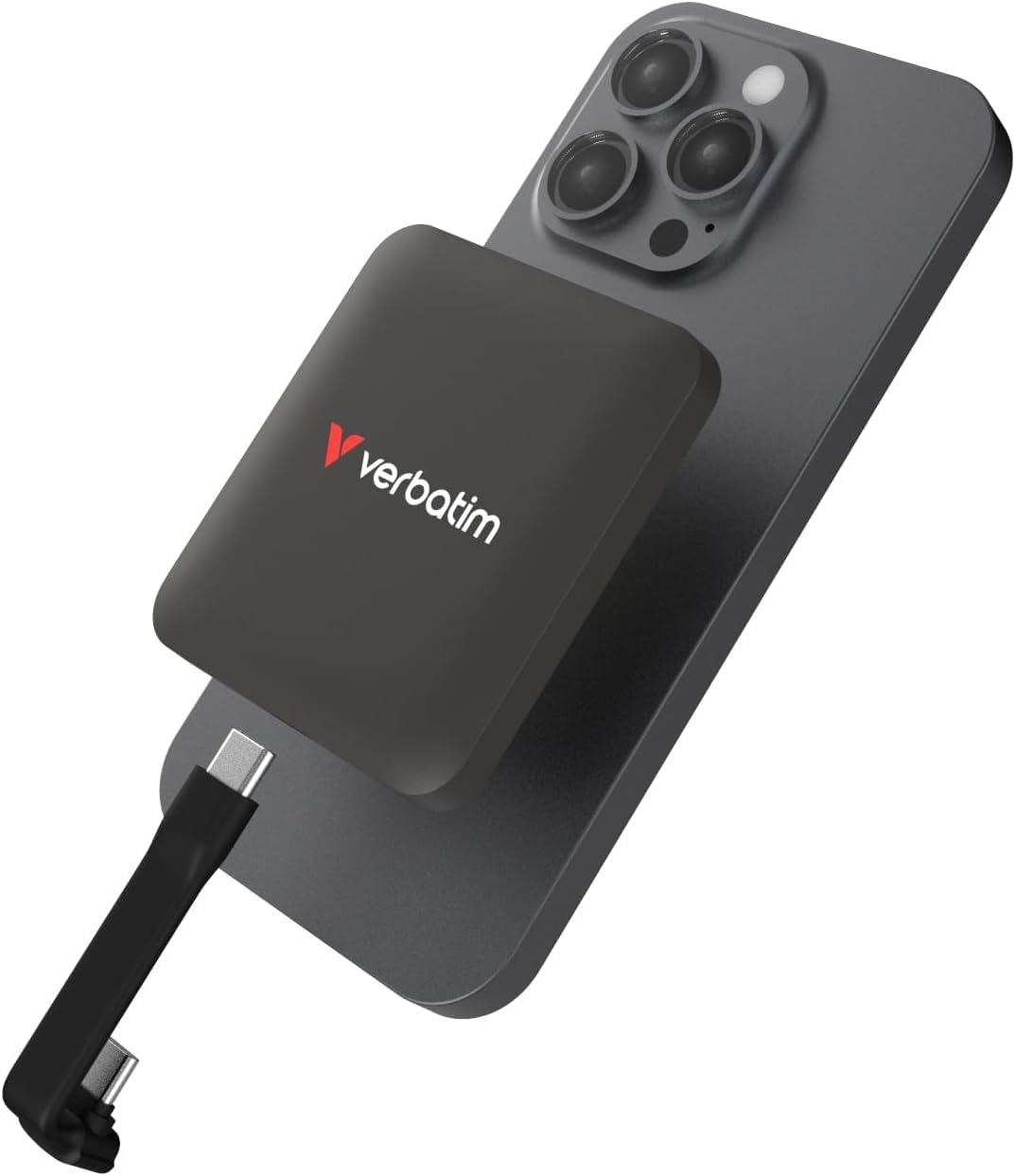 Verbatim SnapBack SSD 1TB MagSafe Apple ProRes 4K USB 3.2 Gen2x2 Nero Backup 2000MB/s Record & Store