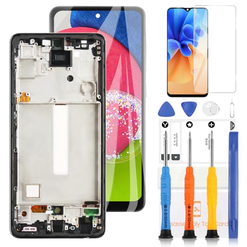 Écran LCD pour Samsung Galaxy A52S 5G avec châssis et outils