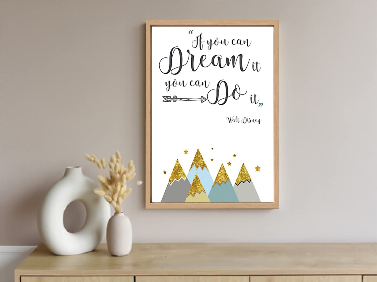 Xtreme Skins Designs Print Wooden Framed Canvas Wall Art Decoration Poster (10x14 Inch) - Little Fox Adventures Canvas A