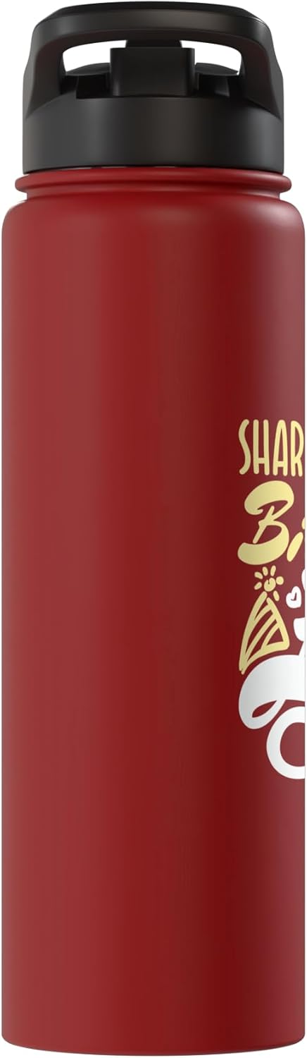 Shared Birthday Family Born On Same Day Stainless Steel Insulated Water Bottle