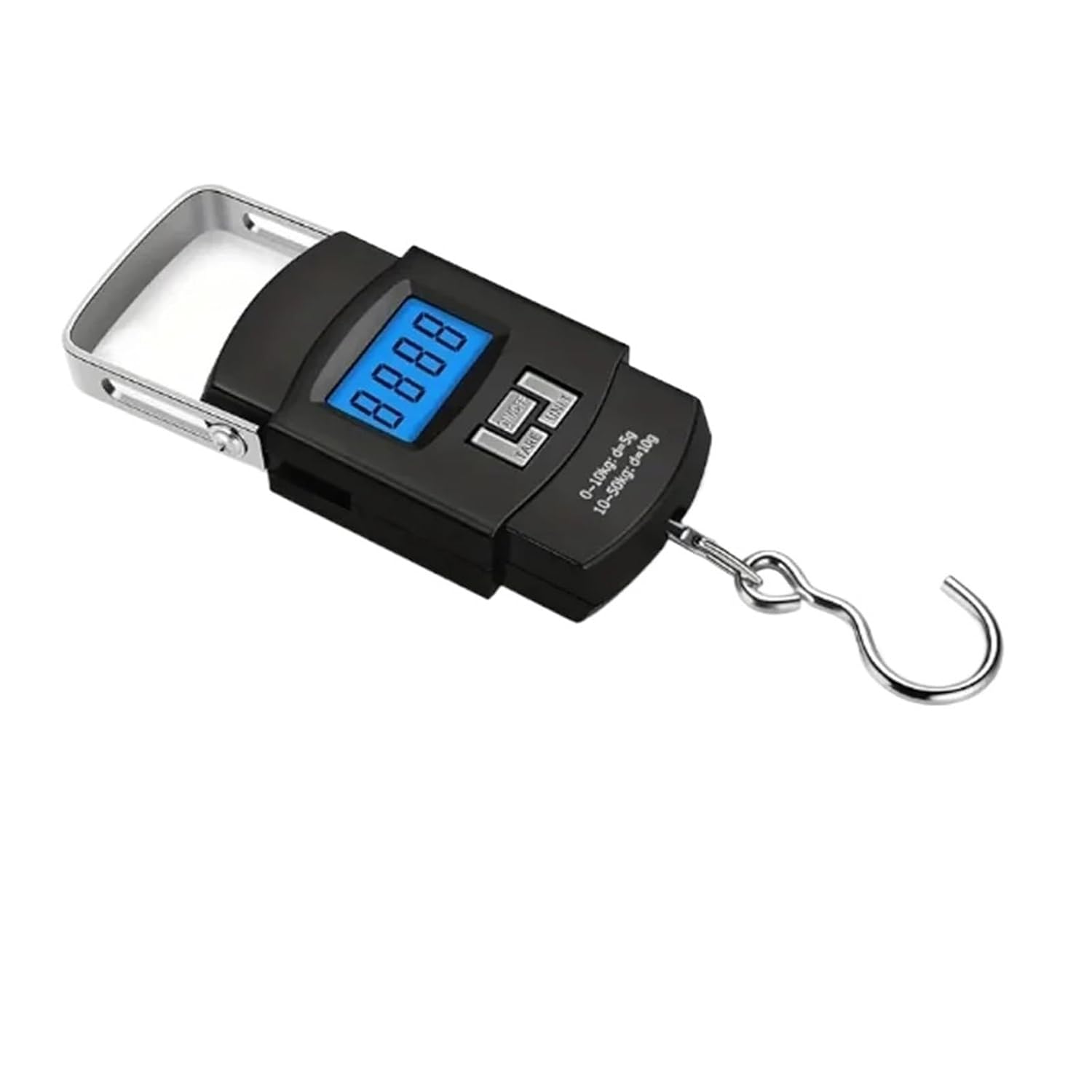 5pcs 50kg/10g Electronic Digital Hanging Hook Luggage Scale - Precision Balance for Fishing, Travel, and More, Handheld Scale