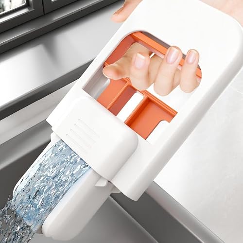 Miniatura 5 de Mini Fregona Plegable De Mano Con Esponja Para Cocina O Mesa, Autosuficiente, Para Lavar El Suelo, Herramientas De Limpieza Del Hogar Naranja-1 Unidad