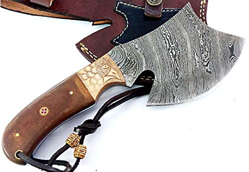 Dessi Handmade Camping Outdoor Logging Garden Outdoor Equipment damascus steel Knife 2176