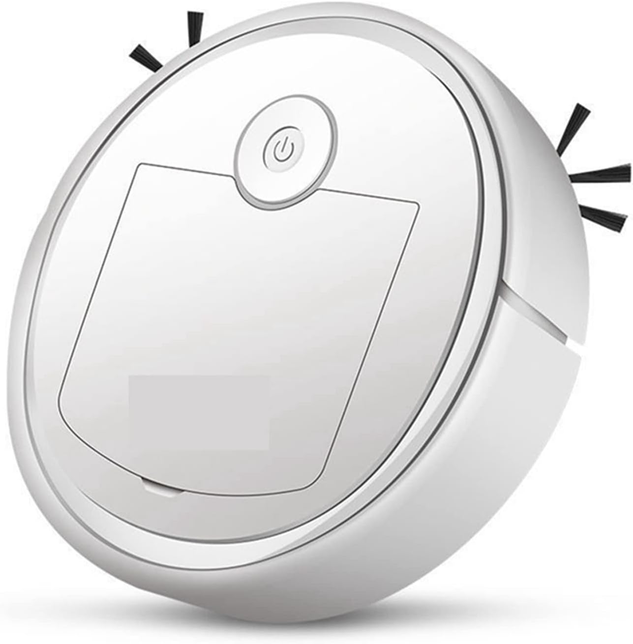 Wireless Vacuum Robotic Vacuum Intelligent Low Noise Floor Sweeper Dust Catcher Carpet Cleaner (Color : White)