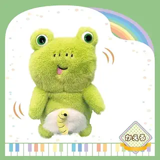 ものまね アニマル ものまねちゃん/声マネ しゃべる 動く 踊る おしゃべり ぬいぐるみ 真似 おもしろグッズ 癒し プレゼントに最適 こえまねアニマル (かえる)