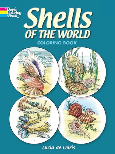 Shells of the World Coloring Book (Dover Sea Life Coloring Books)