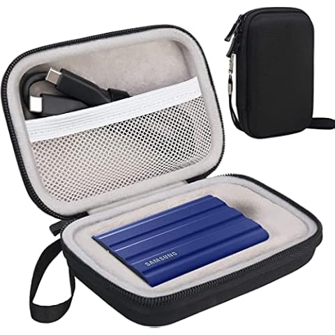 Lacdo Funda para Disco Duro Externo Samsung T7 Cover