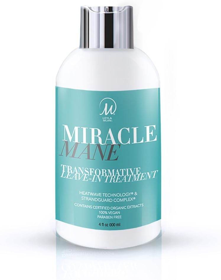 Moisturizing Leave in Hair Treatment, Sets and Strengthens Dry, Frizzy Hair - Miracle Mane Transformative Leave-in Treatment - msrp $23