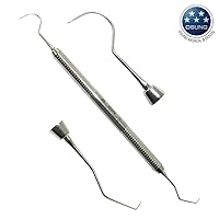 Vista 3 de Osung Dental Flex Tip Explorer, #5 con acero inoxidable - EXD 5W