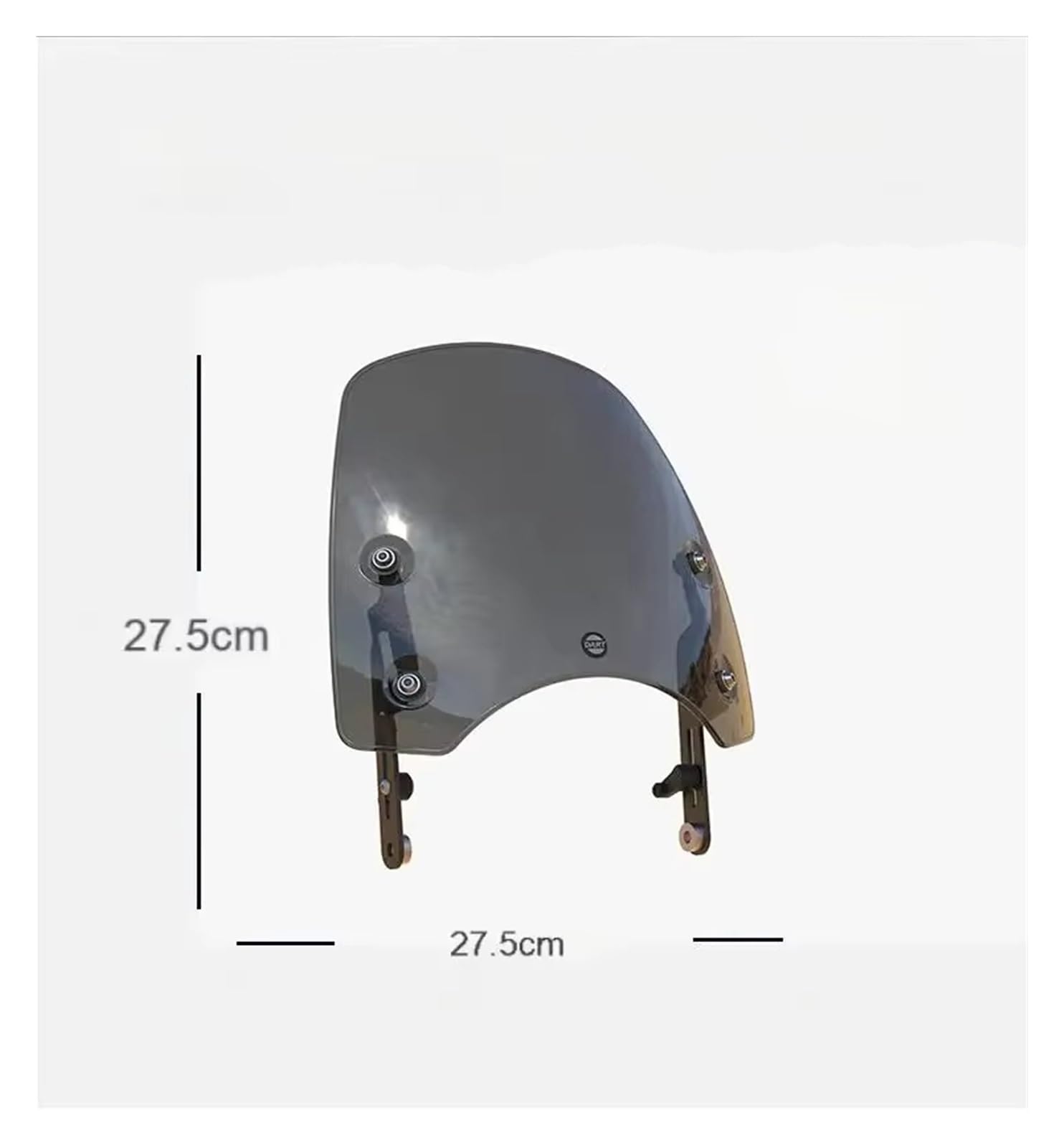 Parabrezza Per Motocicletta Per Triumph Per Speed ​​​​400 Accessori Parabrezza Modificati Spoiler Anteriore Cupolino Moto(Clear 27.5cm)