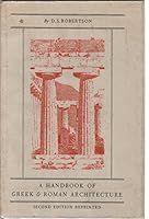 A handbook of Greek and Roman architecture B0007IW6IO Book Cover