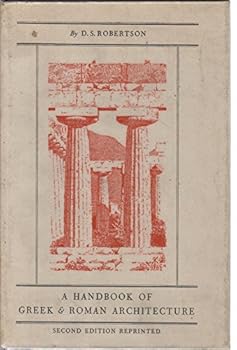 Hardcover A handbook of Greek and Roman architecture Book