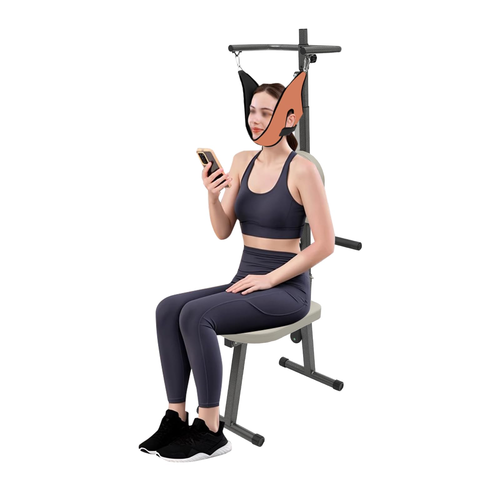 Chaise de traction électrique, chaise de traction pliable, pour la colonne cervicale, la colonne cervicale, l'orthèse pour les établissements de santé