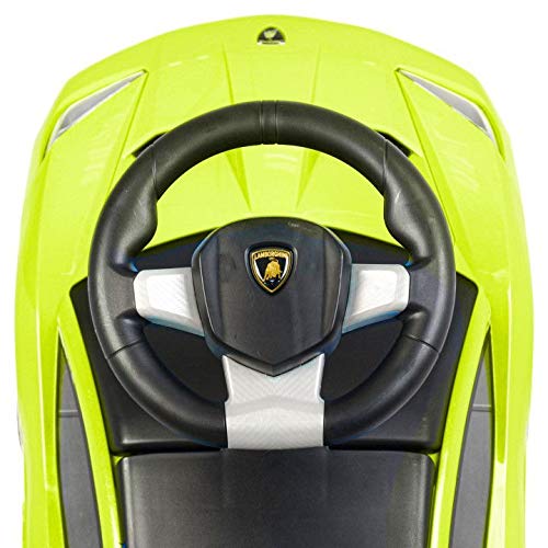 Eco Toys Lamborgini Rutschauto Lizenz Rutscher Kinderauto Kinderfahrzeug Rutschfahrzeug (Gelb/Fluo) – Bild 5