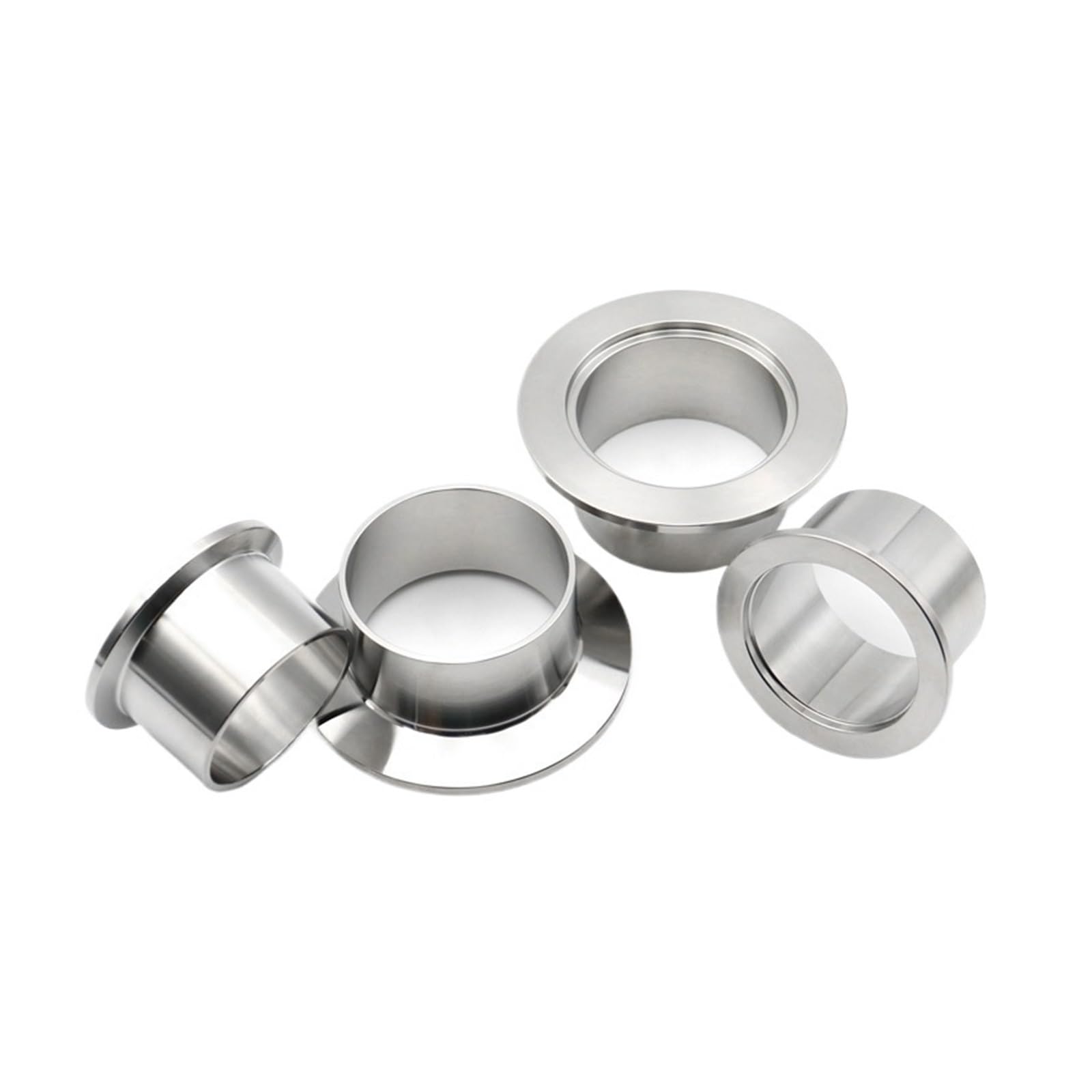 Liuch Ss304 Kf10 Kf16 Kf25 Kf40 Kf50 Vacuum Fittings Kf Flange Weld Stub Joint 304 Stainless Steel Length 20 30 40 50Mm(Kf10-40(Od14-Id10))