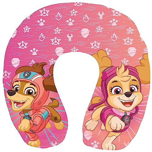 Paw Patrol U-förmiges Reisekissen – Weiches Nackenkissen für Flugzeug, Auto & Zug main image 0