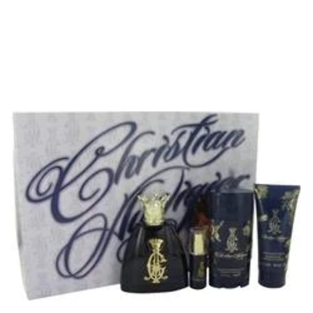 Christian Audigier by Christian Audigier for Men Gift Set, 4 Piece
