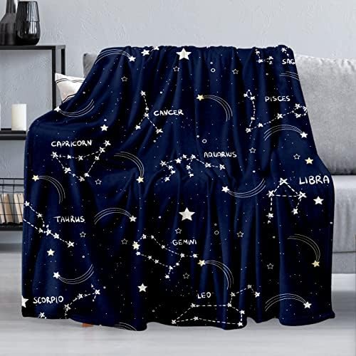 navy star blanket