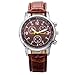 Meily♥TM Luxury Faux Crocodile Leather Men Quartz Analog Watch Watches