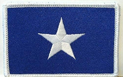 Bonnie Blue Flag Patch Texas Star patch with hook & loop
