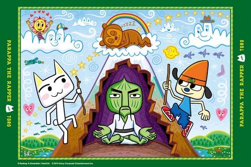 Amazon パラッパラッパー どこでもいっしょ パラッパラッパーといっしょ マウンテンver コラボイラストマイクロファイバータオル アニメ 萌えグッズ 通販