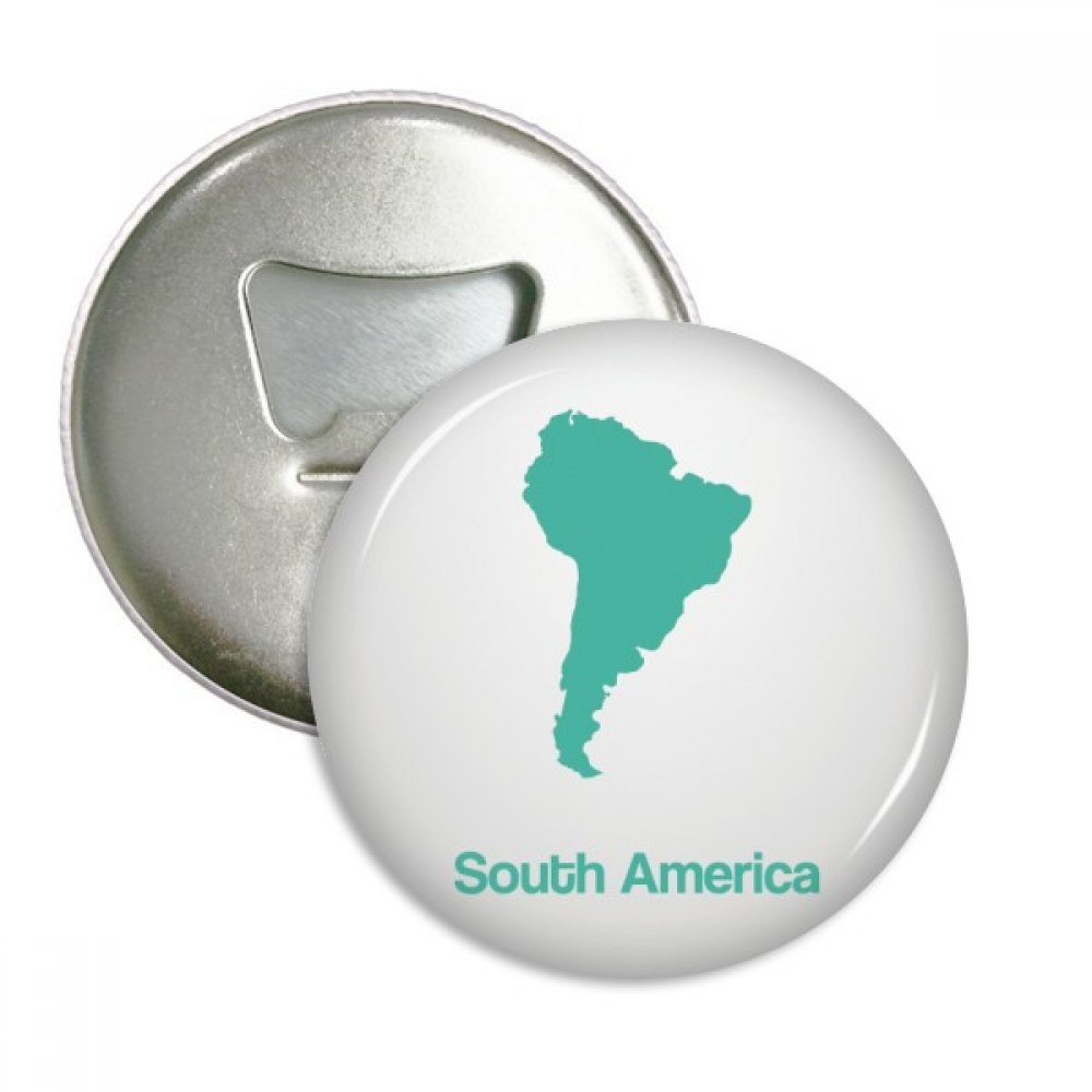 Décapsuleur aimanté carte Amérique du Sud x3 pour frigo