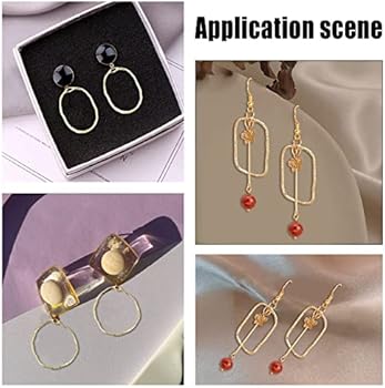 Alliage De Zinc Cadre Creux Dos Ouvert Lunette Pendentifs Breloques Géométriques Pour Bricolage Résine UV Fabrication De Bijoux Boucles D'oreilles Collier Supllies