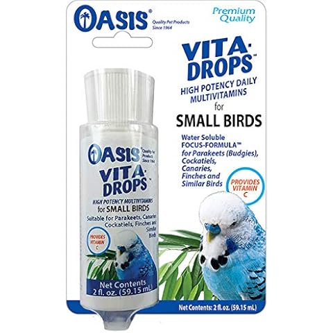 Kordon OASIS #80257 Vita Drops for Small Birds, 2- ounce liquid multivitamin Cover
