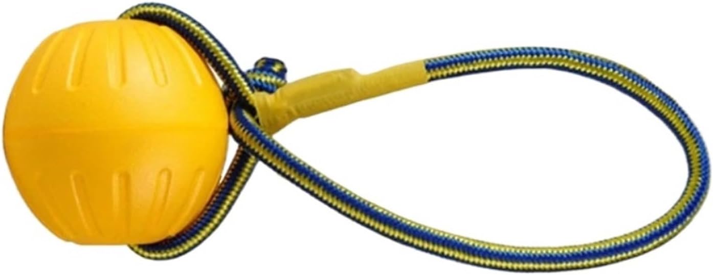 Pet Training Ring Puller Dog Toys for Dogs Chew Ball Toy Floating Puppy Interactive(7cm Line Ball)