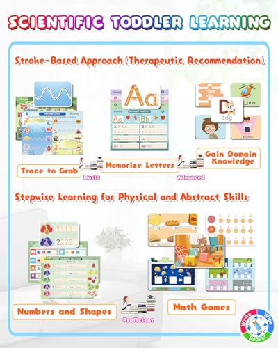 preschool learning activities 37 themes tracing activity books ages 3-8 toddler handwriting practice letter tracing for kids preschool kindergarten workbooks christmas birthday gifts