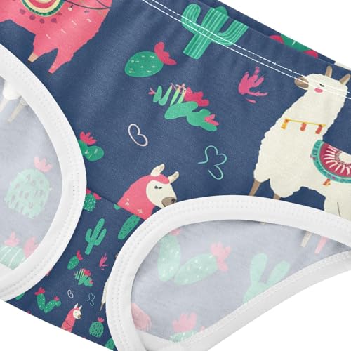 Alpaca Llamas Cacti Toddler Girls's Underwear 2T 202c12244