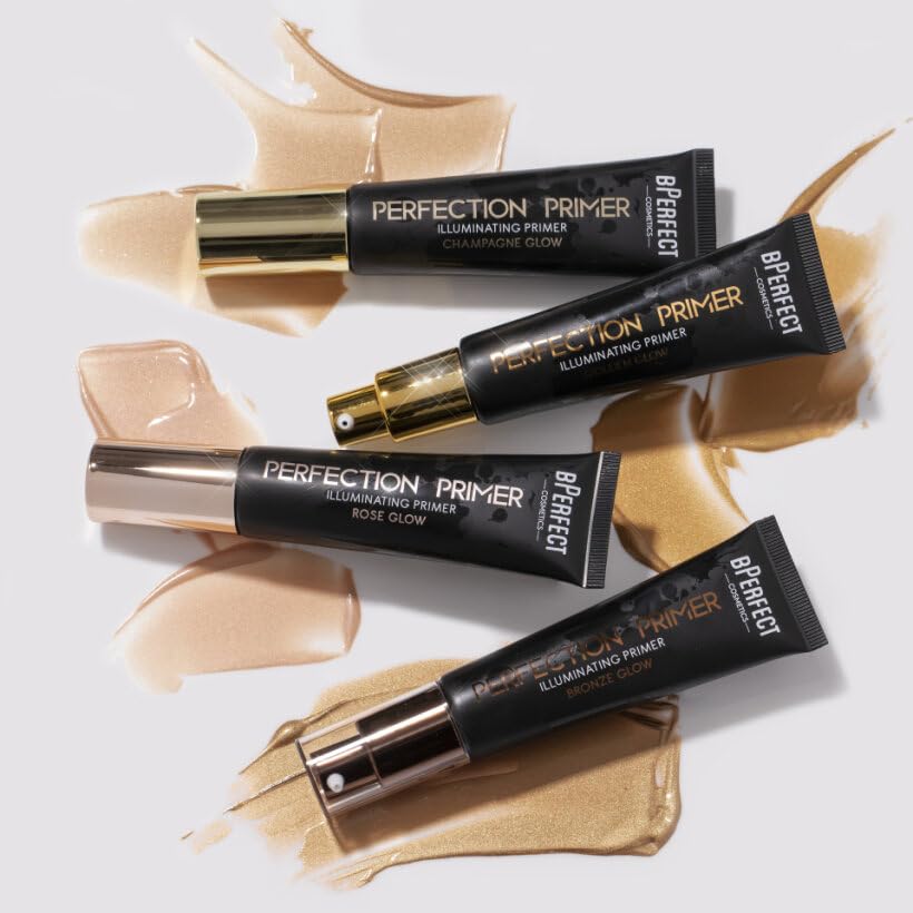 BPerfect Illuminating Perfection Primer - Hydrating Radiance Boosting Face Primer - Shade: Rose Glow - 35ml - Image 2
