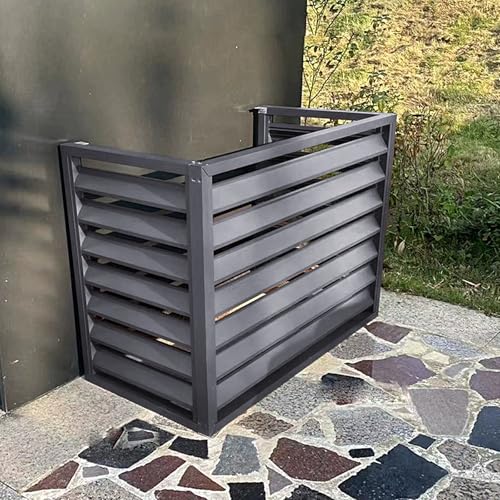 Cubierta de aluminio para aire acondicionado exterior y bomba de calor