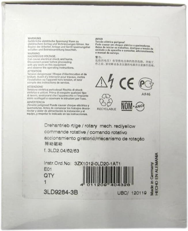 3LD9284-3B contact auxiliaire neuf avec coupure simultanée et garantie un an