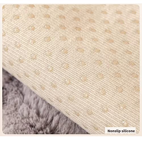 Housse de canapé en peluche antidérapante 110x180 cm pour salon