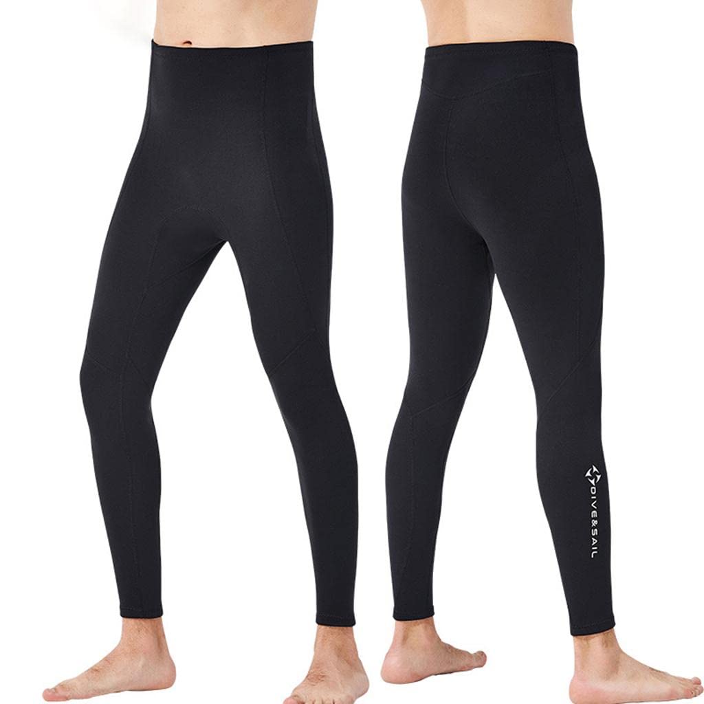 Pantalon de plongée thermique en néoprène 2 mm pour femme Taille S