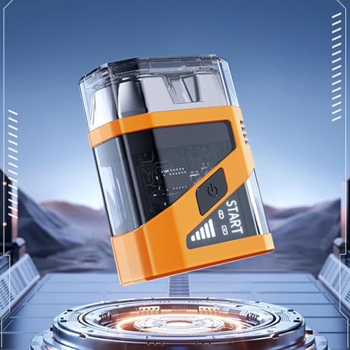 Rasoir électrique pour homme double tête lavable avec écran LED - 2
