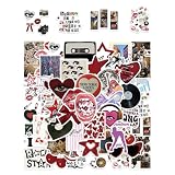 DGHEGDUI 100 Pegatinas, Pegatinas Impermeables De Estilo Moderno, Pegatinas Decorativas Estéticas De Bricolaje, Adecuadas para Guitarras, Cuadernos, Maletas, Vasos De Agua.