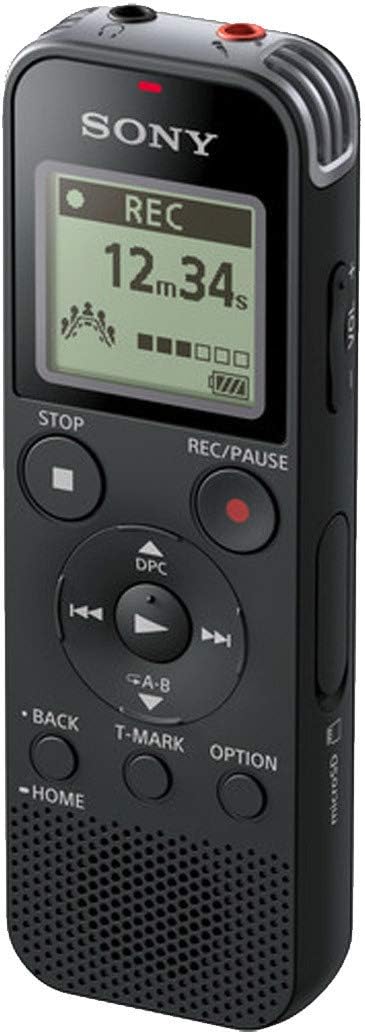 Sony ICD-PX470 4GB Digital Voice Recorder -Black