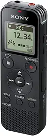 Gravador de Voz Digital Sony Icd-px470 4gb Mp3