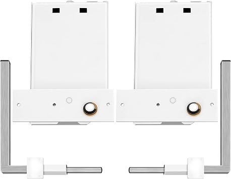 Happybuy Murphy Mounting Wall Springs Mechanism Heavy Duty Support Hardware DIY Kit for Queen Twin Size Bed Horizontal, White