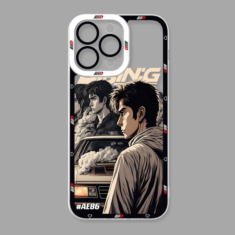 Amazon.co.jp: スマホケース iPhone用ケース 頭文字D MFゴースト 藤原