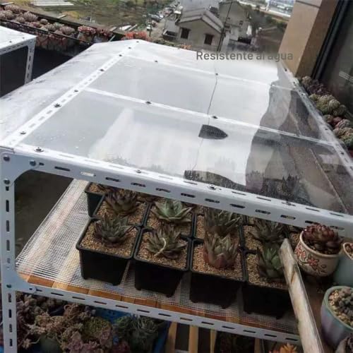 Miniatura 6 de Lámina De Plástico Acrílico Transparente,Planchas De Policarbonato Para Techos,1mm Espesor,Cubierta De Invernadero,Paneles Para Tejado A Prueba De Lluvia,Fácil De Doblar 1.0m X 2m