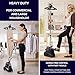 SALAV Heavy Duty Commercial Full-Size Garment Steamer with Foot Pedals and Extra Large 3L (101.5 oz) Water Tank, 1800 watts of Poweful Steam (Navy)