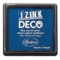 Encreur Izink Déco Aladine XL 10x10cm - 15 Couleurs Pour Empreintes Créatives