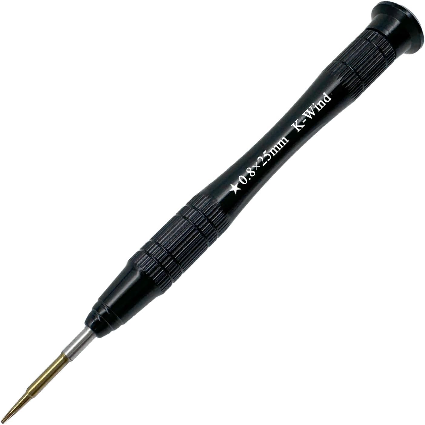 P2 Pentalobe Screwdriver for Mobile Phone, Star-shaped Tip 0.8mm P2 TS1 PL1 with Magnetism, S2 Steel Head, Rotable Top, Anti-slip Grip, 5 Point Star Precision Screwdriver