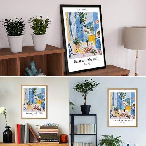 Impression d'art méditerranéen de qualité supérieure | Poster Sicile Wallbuddy - 5